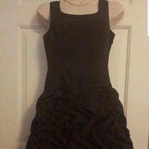 Express Satin Beautiful Black Dress